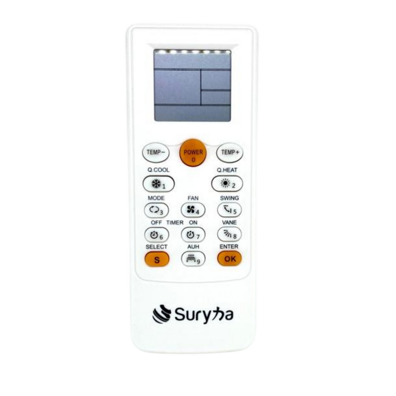 Controle Remoto Universal Para Ar Condicionado Suryha