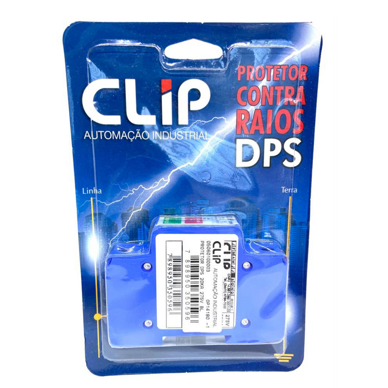 Protetor De Surto Clip DPS 20KA 275V