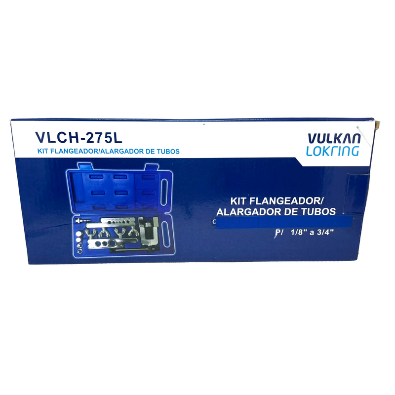 Flangeador E Alargador De Tubos 1/8 A 3/4 Vulkan Vlch-275L