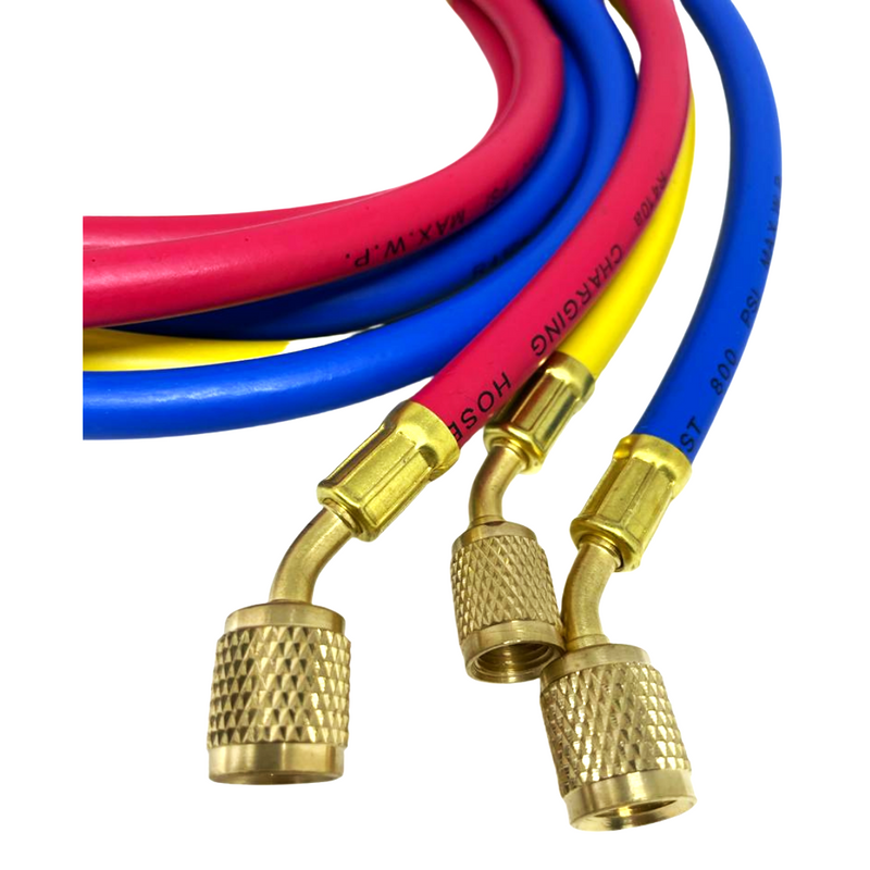 Kit Mangueira Para Manifold R410a 150Cm 5/16 Vulkan