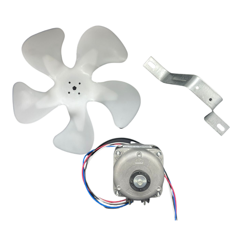 Micro Motor Ventilador 1/25 Bivolt Com Hélice e Suporte Elco