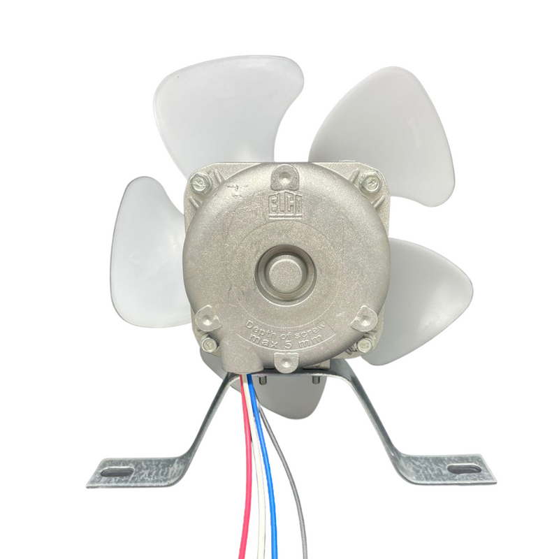 Micro Motor Ventilador 1/40 Bivolt Com Hélice e Suporte Elco