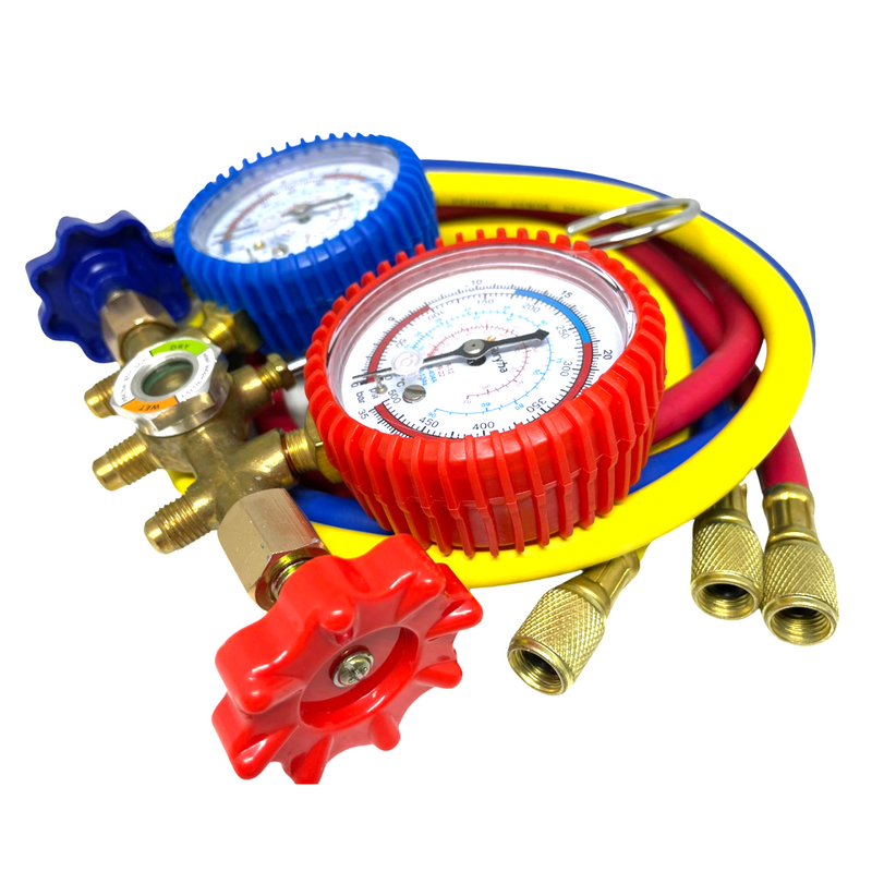 Kit Manifold Analógico Suryha Para R22 R134a R404a
