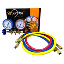 Kit Manifold Analógico Suryha Para R22 R134a R404a