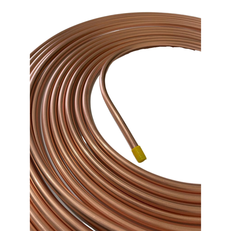 Tubo De Cobre Flexível 3/8 Panqueca Com 15 metros