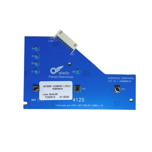 Placa De Interface Electrolux LTE12 - 64800634 Bivolt Alado