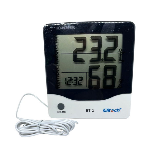 Termohigrômetro Digital Temperatura E Umidade Bt-3 Elitech