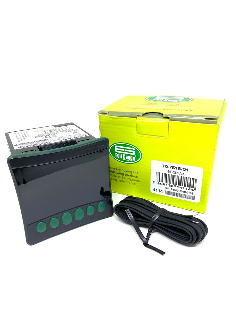 Controlador De Temperatura Para Câmara De Fermentação TO-751B Ver.01 85/265Vac